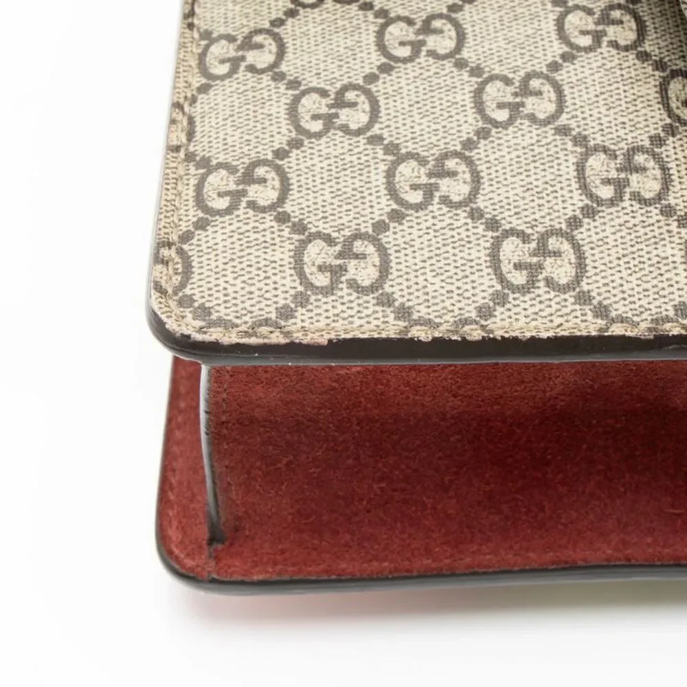 Gucci GG Supreme Blooms Dionysus Small Shoulder Bag - Picture 15 of 15